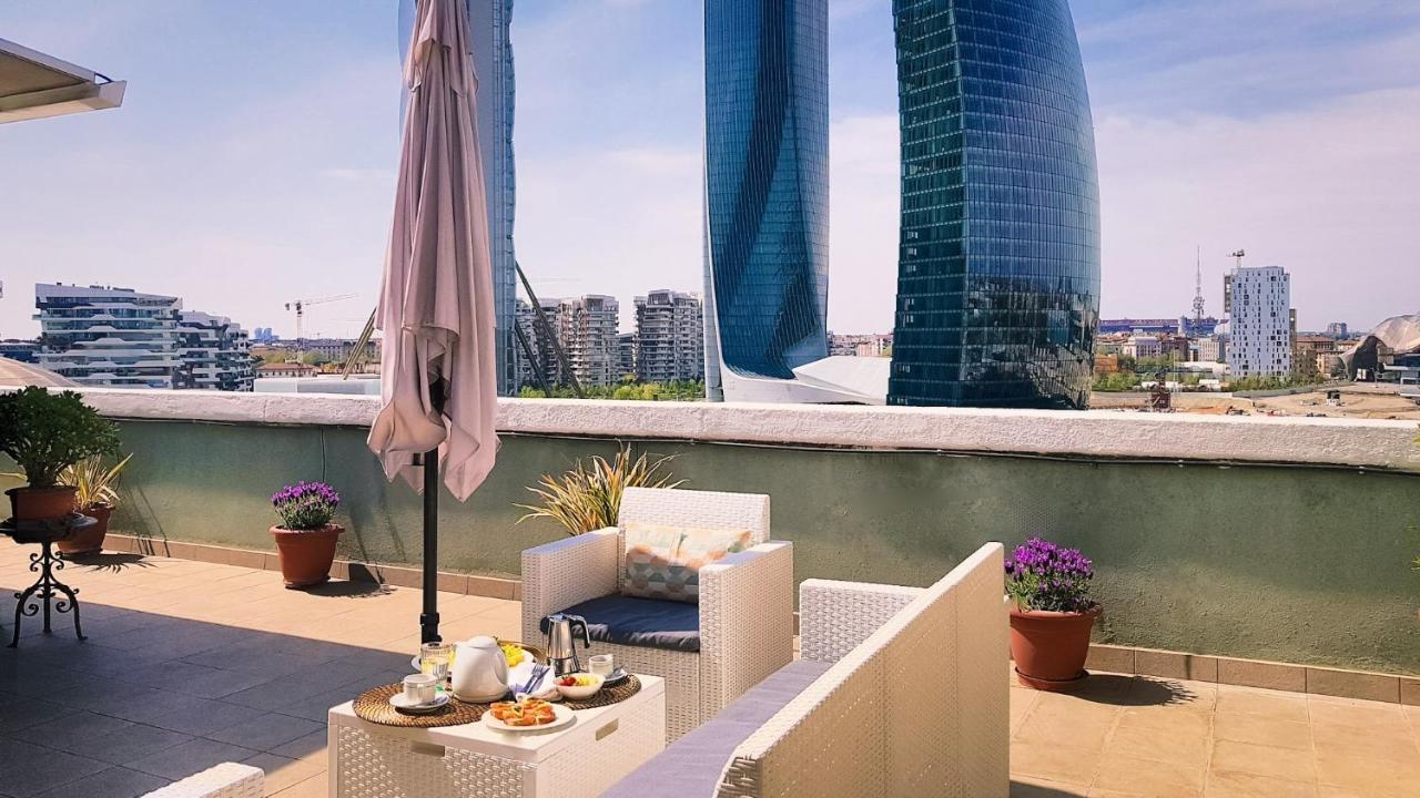 City Life Sky Apartment- Mico- Breathtaking Penthouse Milano Ngoại thất bức ảnh